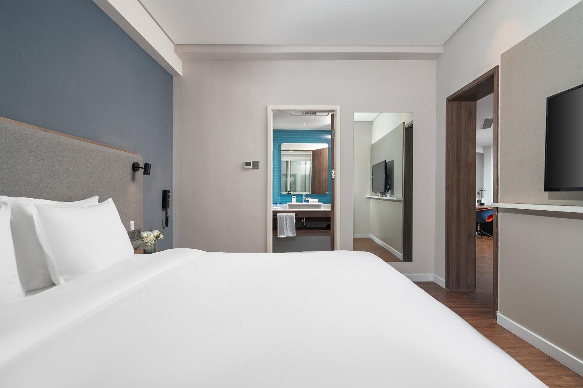 Suite met 1 Slaapkamer en Uitzicht op de Stad